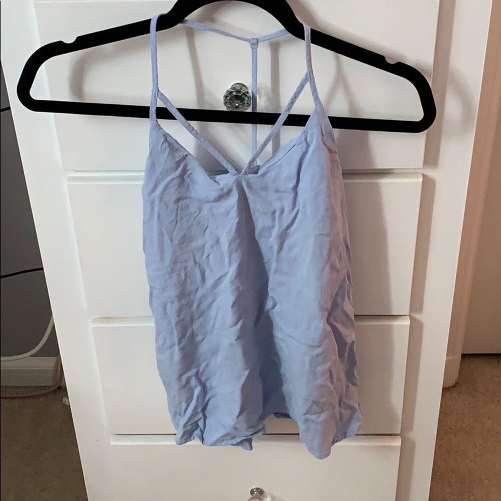 Blue tank top